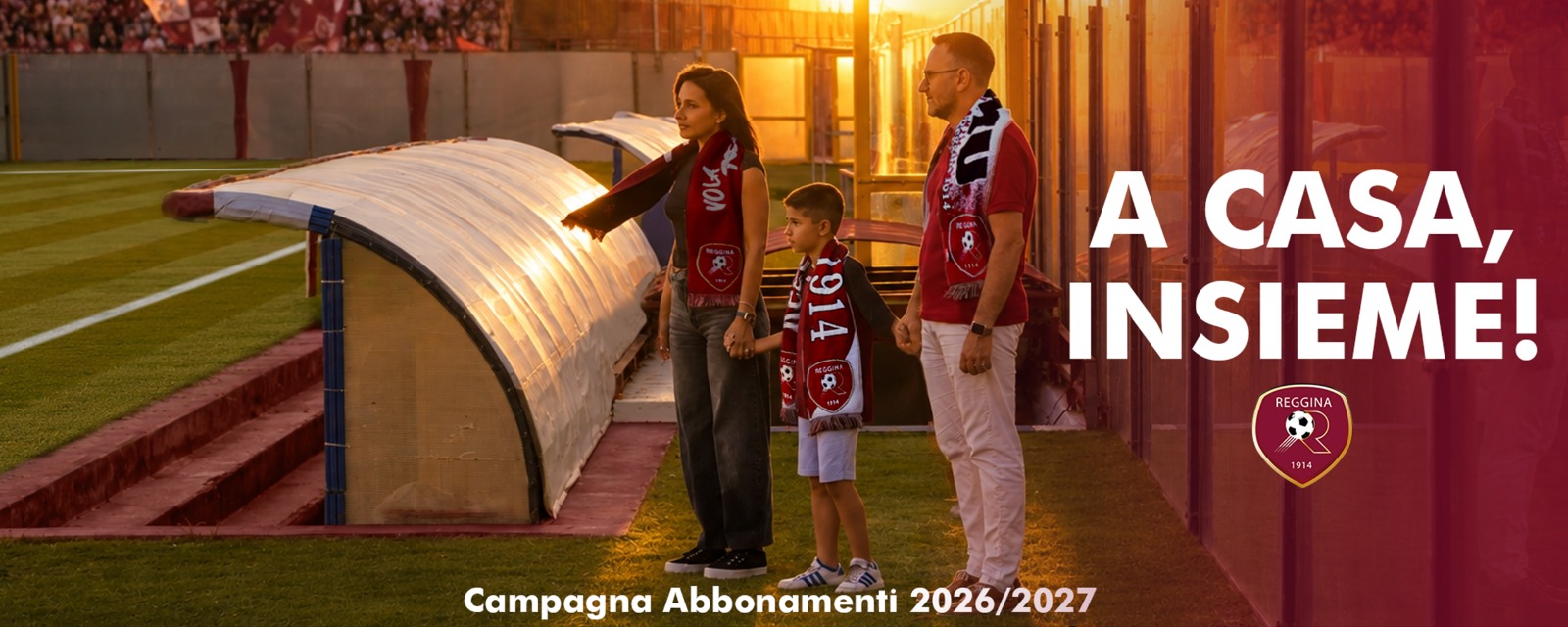 Reggina, “A casa insieme” parte la campagna abbonamenti