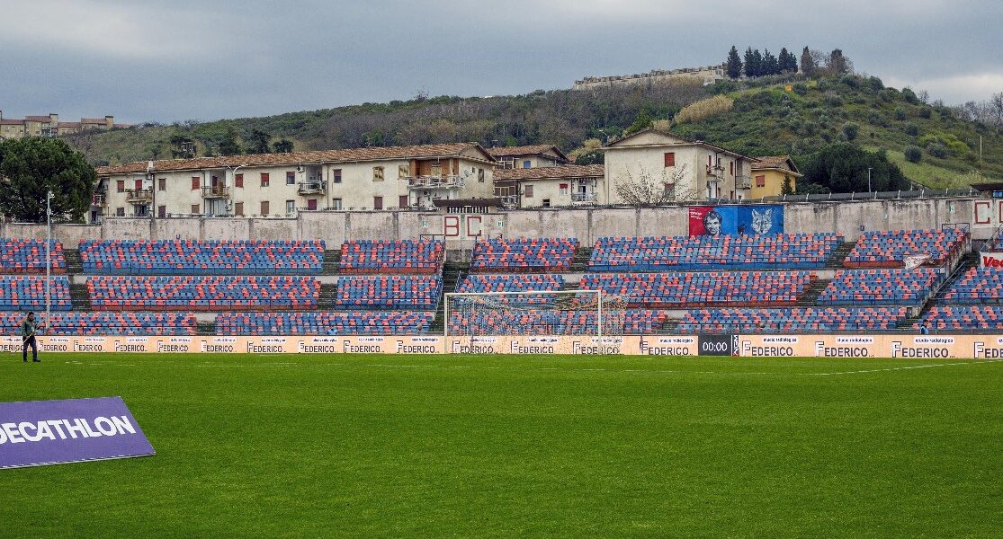 Lavori stadio Marulla a Cosenza, cantiere aperto entro Settembre