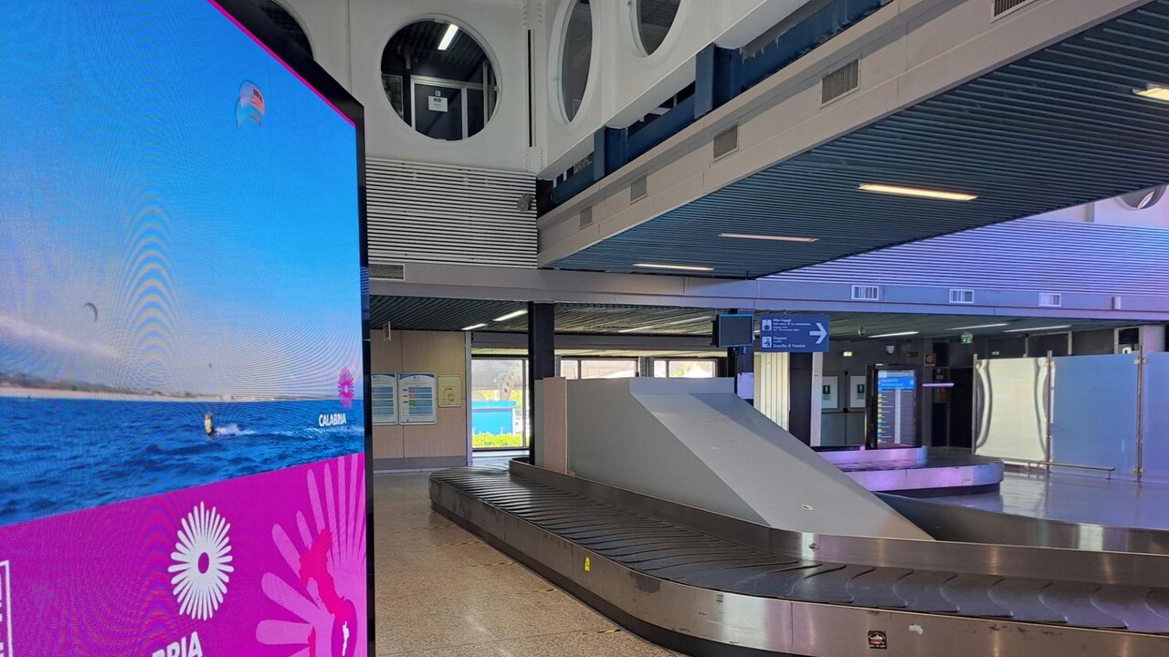 Aeroporti Calabresi, passeggeri internazionali in crescita a luglio