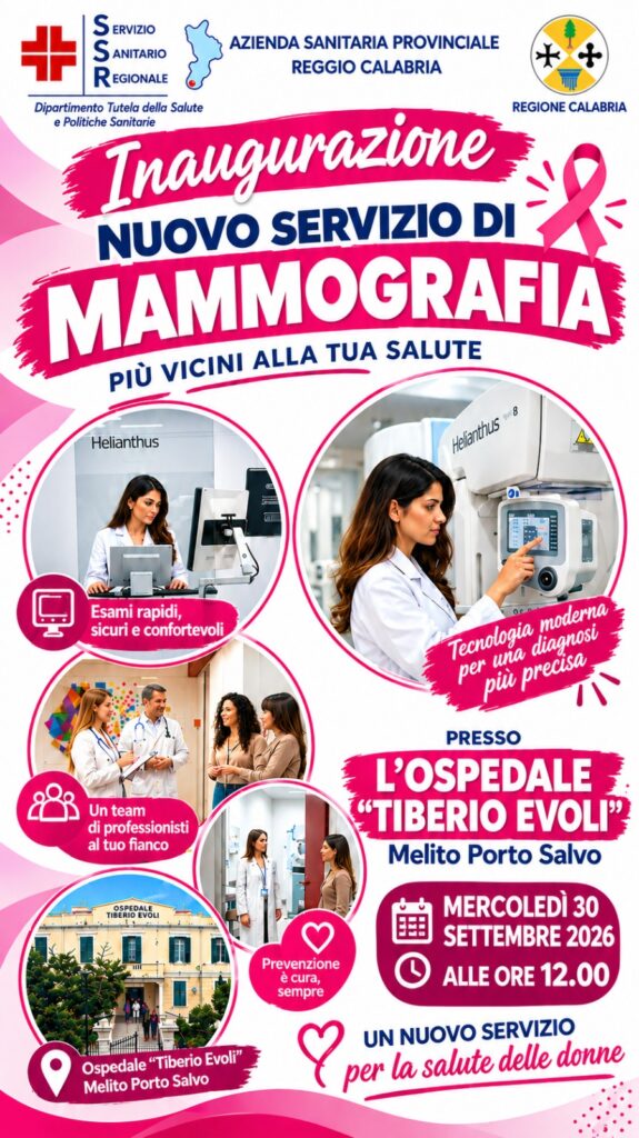 mammografia melito porto salvo