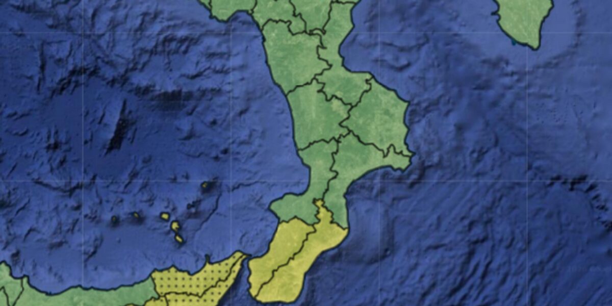 Allerta gialla in Calabria anche domenica, maltempo persiste