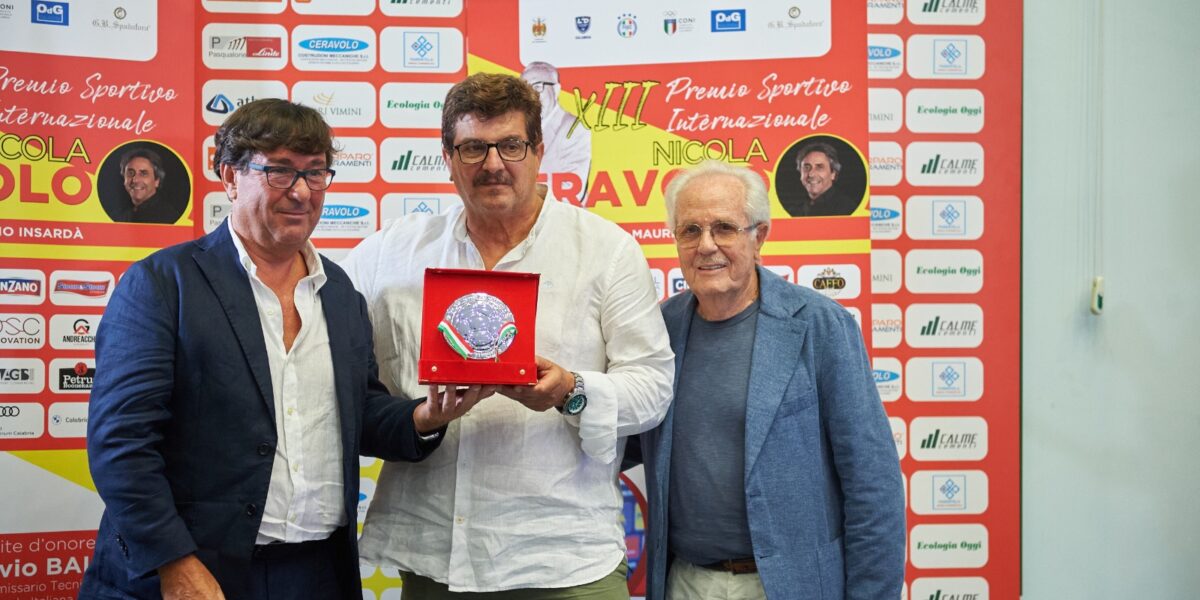 Premio Ceravolo a Silvio Baldini, “il futuro è nei giovani