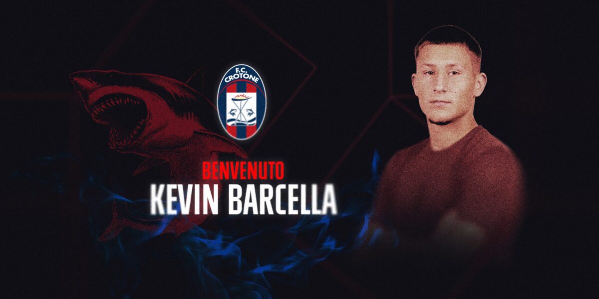Crotone, arriva dal Frosinone l’attaccante Kevin Barcella