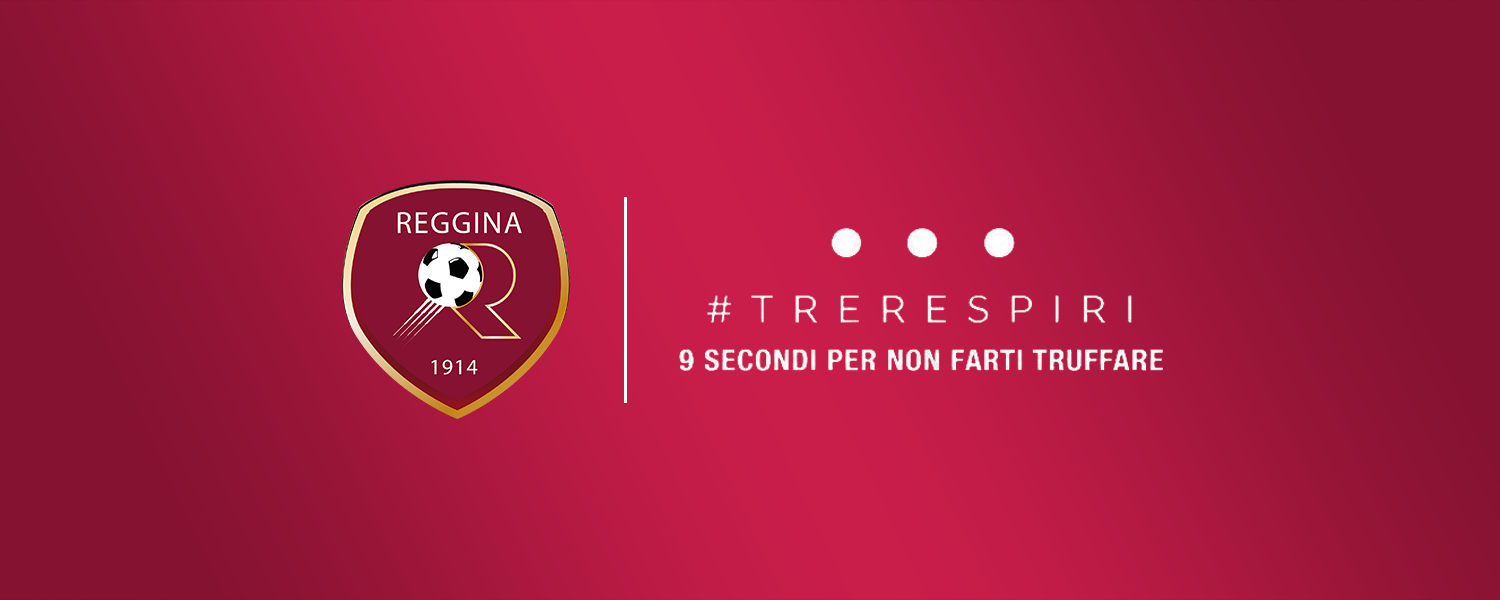 “Tre respiri” entra al Granillo: la Reggina in campo contro le truffe