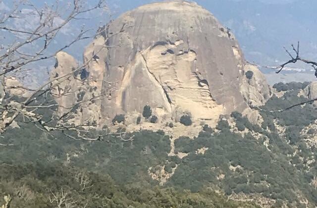 Crollo sentiero Parco Aspromonte, Pietra Cappa interdetta