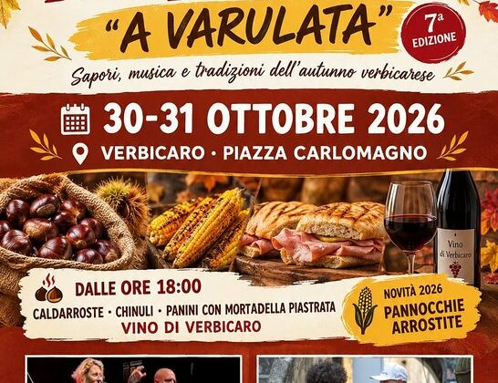 A Verbicaro torna “a Varulata”, festa dell’autunno 2026