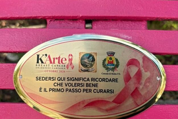 Panchine rosa all’ospedale di Melito per la salute femminile