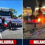 Protesta Calabria, lezione civiltà contro la violenza