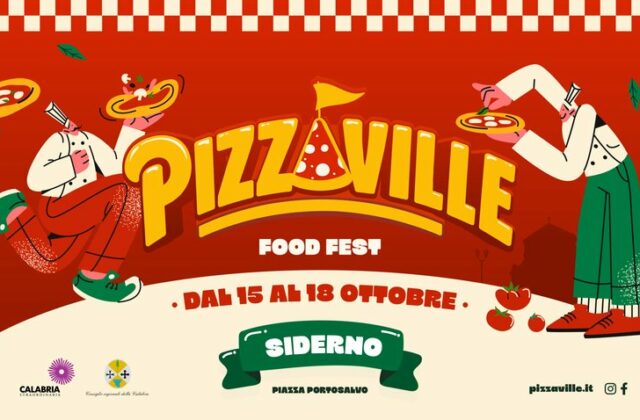 Pizzaville città della pizza a Siderno per la solidarietà