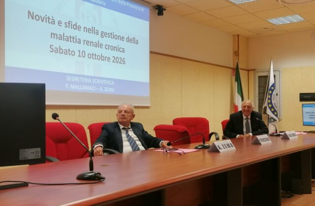 Reggio Calabria, intelligenza artificiale e malattia renale