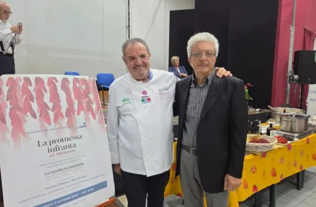 Ad Altomonte la famiglia Barbieri tra musica e cucina