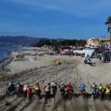 Legambiente contro moto da cross sulla spiaggia di Catona
