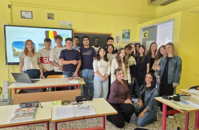 Jana Soules al Liceo Mazzini di Locri