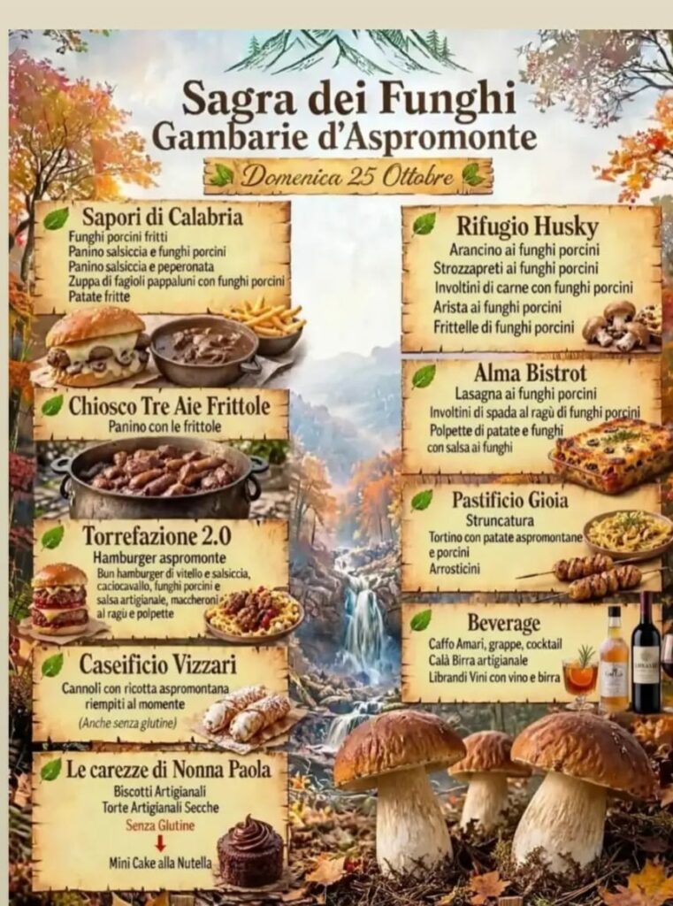 sagra funghi gambarie