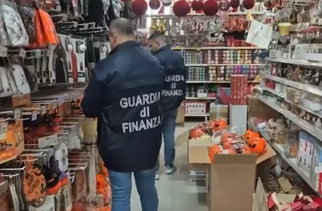 Maxi sequestro di prodotti halloween non sicuri a Soverato