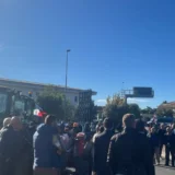 Protesta agricoltori Falerna per caro carburanti