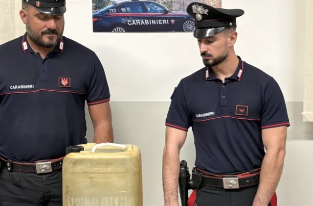 Denuncia per furto di carburante nel cantiere a Belcastro