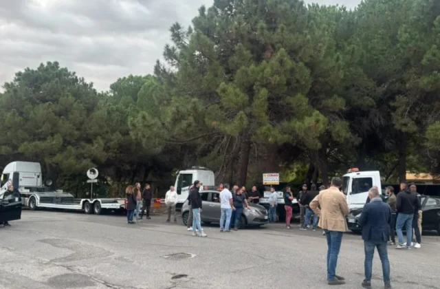 Protesta autotrasportatori in Calabria continua
