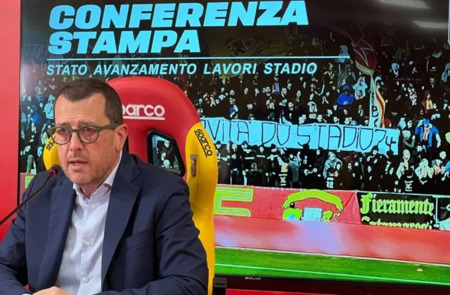 Lavori stadio Catanzaro, la curva Capraro pronta a gennaio