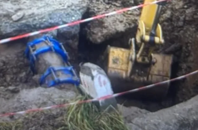 Paola, due perdite idriche causano disagi in città