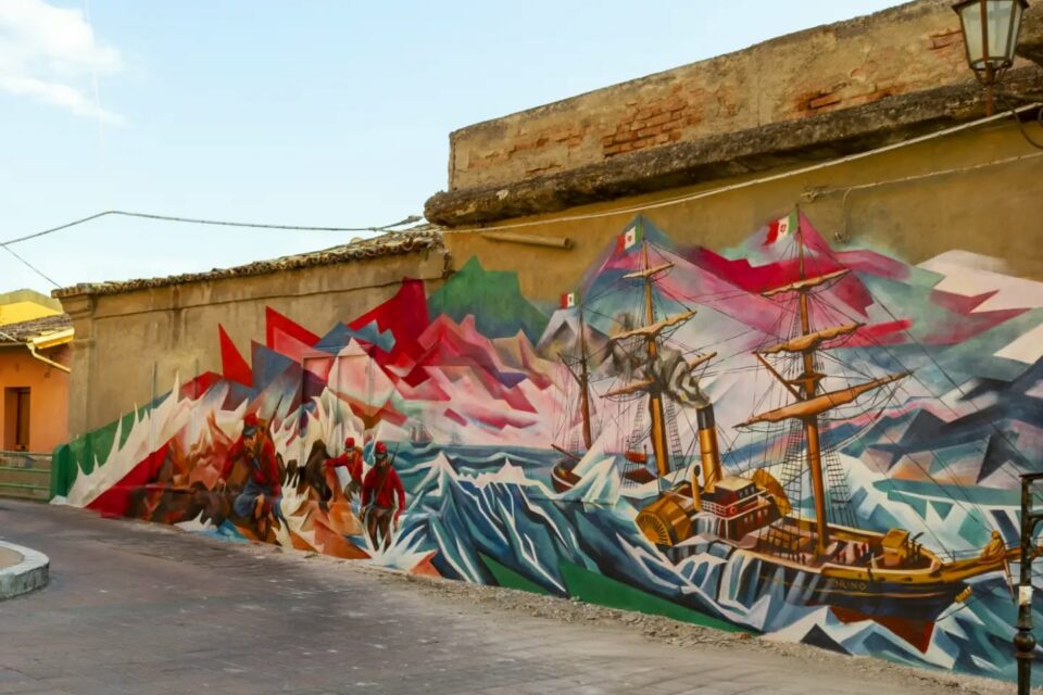 “Mille e una notte” di Piskv, nuovo murales a Melito Vecchio